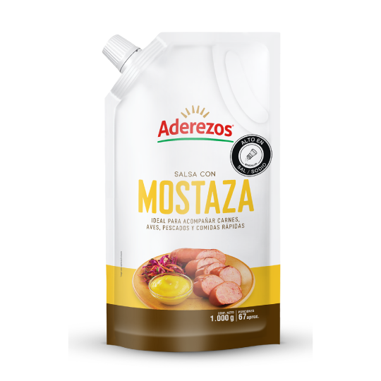 Salsa con Mostaza aderezos