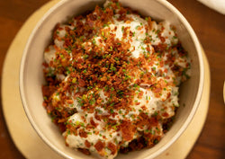 Ensalada de papa y tocineta