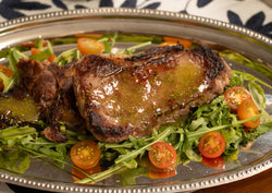 Lomo de res en salsa de piña picante