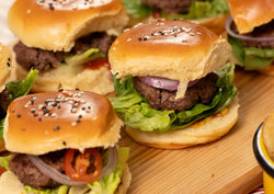 Mini hamburguesas de Dubai