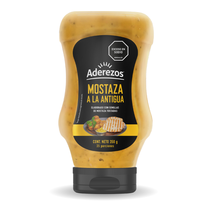 Mostaza a la Antigua Salsas Aderezos