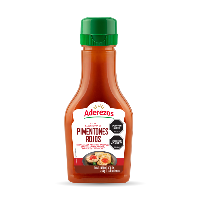 Salsa Sazonadora de Pimentones Rojos